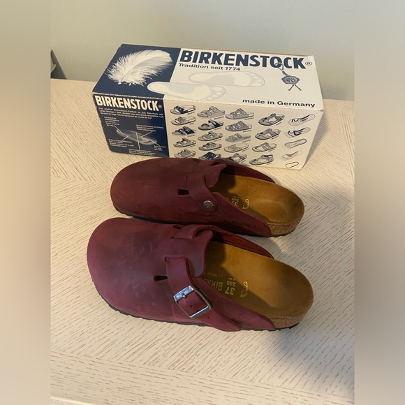 Birkenstock Boston in zinfandel leather size 37 - Picture 6 of 10